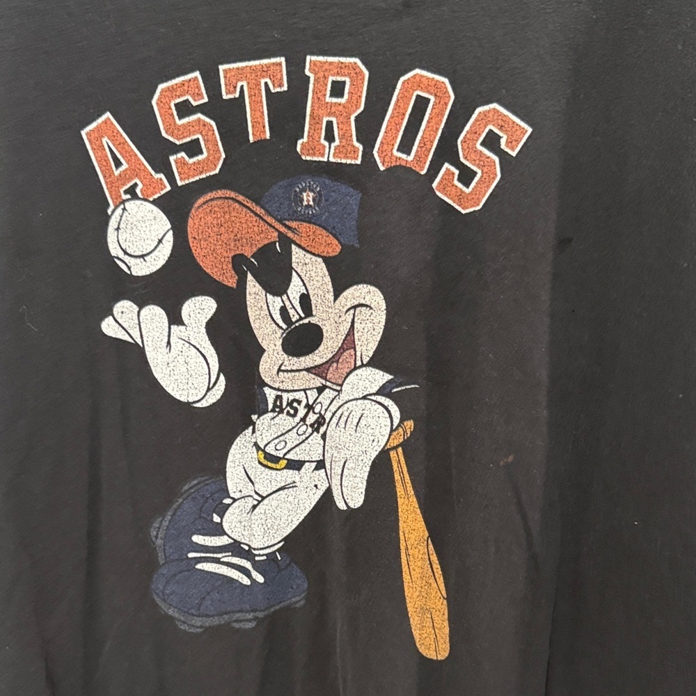 Vintage’ Black Astros Graphic T-Shirt XL - Picture 4 of 7